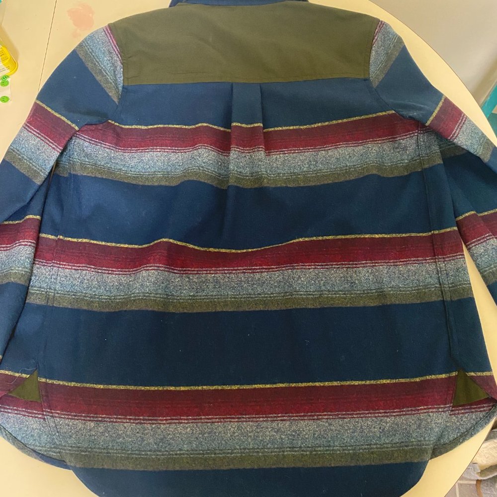 Pendleton Striped Flannel Button Up - image 4